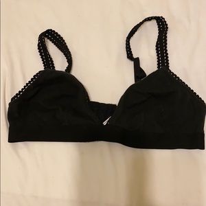 Black bralette